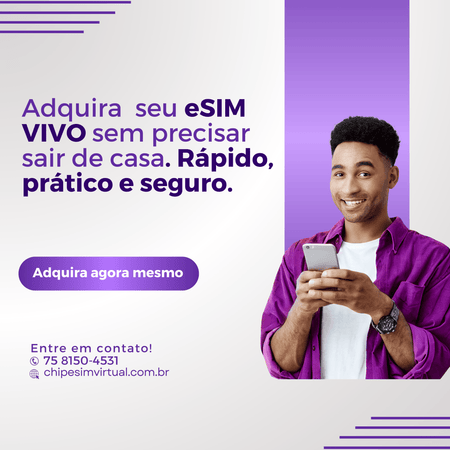 Migração eSIM Vivo QR Code