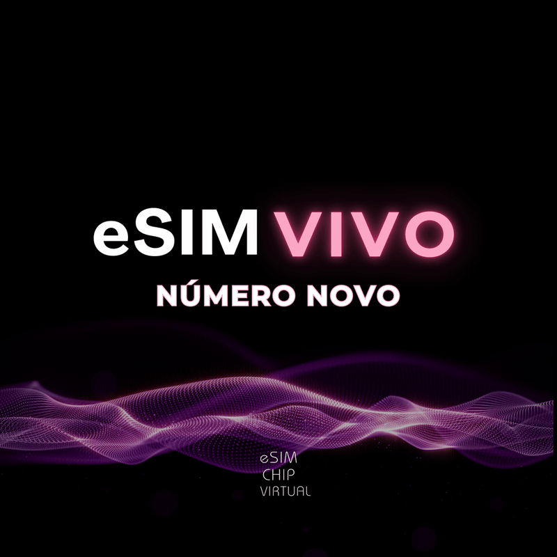 Chip Virtual eSIM Vivo Qr Code 5G/LTE - Numero Fácil