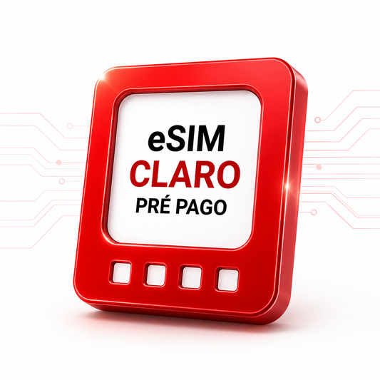 eSIM Claro Pre-Pago 5G Chip Virtual